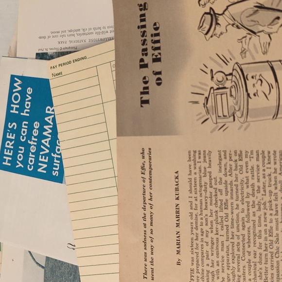 Ephemera Lot Of 50+ Vintage Photos Ads Cards - Picture 10 of 13